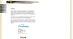 Desktop Screenshot of pegasusweb.com